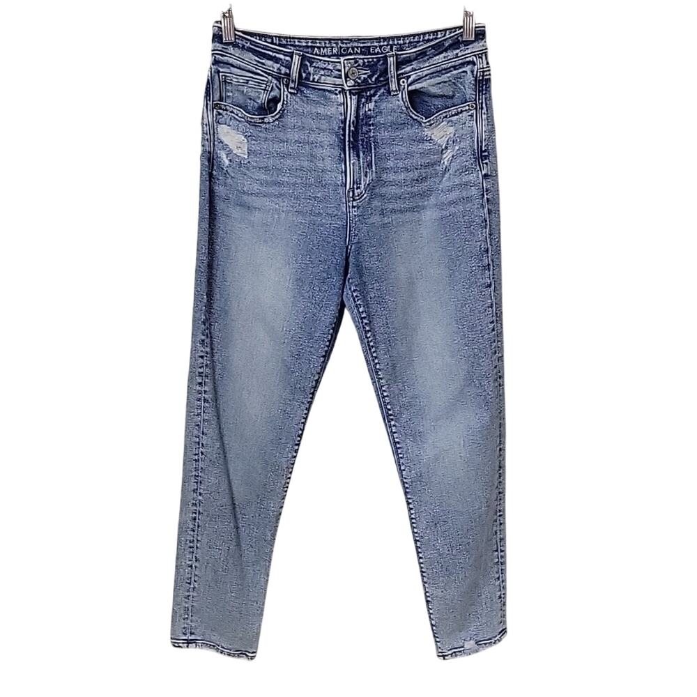 American Eagle Outfitters Slight Distressed Mom Jean Womens 8